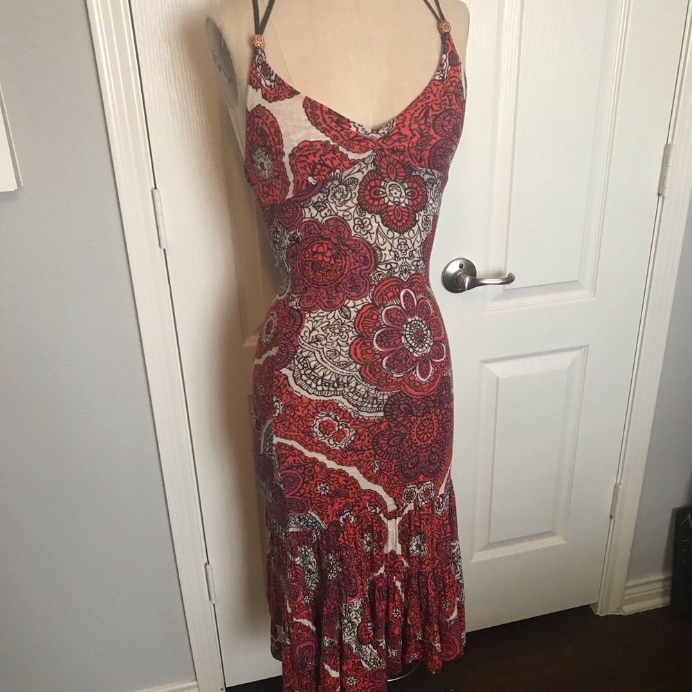 Free People bohemian knit dress